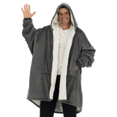 The Comfy Original Full Zip wearable blanket shows easy on-off warmth and full coverage.