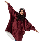 The Comfy Original wearable blanket with hood delivers oversized warmth and hands-free comfort.