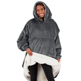 The Comfy Original sherpa-lined exterior delivers plush warmth for cozy nights.