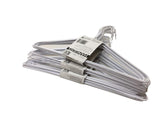 THE UM24 30-pack white plastic-coated wire hangers with rust-resistant coating for durable closet organization