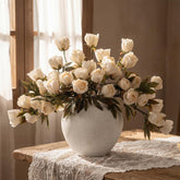 Thiccywoov peony stems with large heads in champagne for lush bouquets