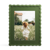 THKRLOF 11x14 frame green front view for a polished home display