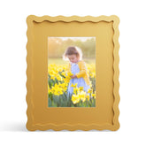 THKRLOF yellow 8x10 frame with mat front view for vivid photos