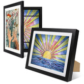 Three Orchids two-pack frame ten-by-twelve-point-five front view shows versatile size fit.