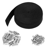 Threehoney chair webbing roll 2in 40ft provides durable seating support.