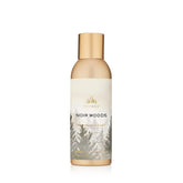 Thymes Noir Woods mist bottle, a sleek 3 oz design for quick room refresh.