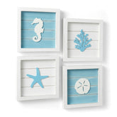 Tide and Tales starfish 3D wall art adds textured coastal charm to living rooms
