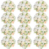 Tigeen artificial peonies light purple bundles for durable home decor.