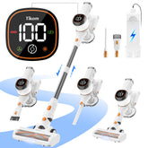 Tikom V500 suction power for pet hair on carpets and floors.