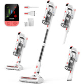Tikom V750 suction head cleans carpet efficiently for powerful cleaning.