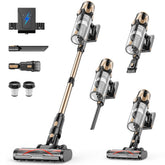 Tikom V850 suction power head delivers strong cleaning on carpets and floors.