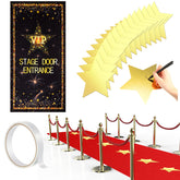Timtin VIP door cover adds a glamorous entrance for events.