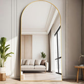 TinyTimes full-length mirror arched front view reflecting spacious room