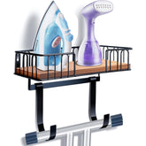 TJ.MOREE ironing board hanger wall mount shows a sleek storage solution for laundry spaces