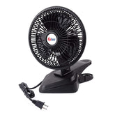 TN TONNY convertible 6 inch fan on desk showing personal cooling