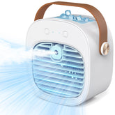 TOOKEBEEGO portable air conditioner front view for compact personal cooling at the desk