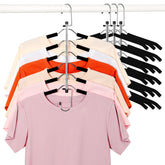 Topia Hanger 6-layer space-saving design for compact closets.