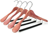 TOPIA HANGER cedar coat hanger with natural finish and cedar aroma.