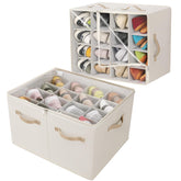 TOPIA HOME foldable design shoe organizer keeps closets tidy and easy to store.