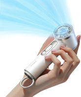 TORRAS Coolify Ivory handheld fan front view showing compact, portable design