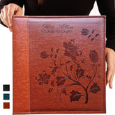 Totocan 4x6 photo album cover with vintage leather pattern for elegant keepsakes.
