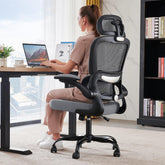 TRALT Office Chair ergonomic back-support for sustained comfort during long workdays