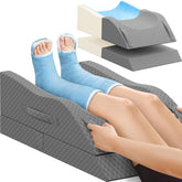 TranquilRelax Elevation Pillow memory foam for leg support and comfort