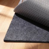 TravLand rug pad 6x9 top view keeps rug in place on hardwood floors