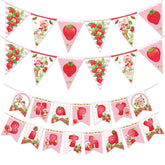 Treasures Gifted Strawberry Shortcake banner set for quick party decorating