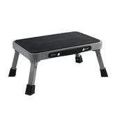 TreeLen 1-Step stool closed view shows compact, portable design for easy storage