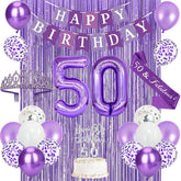 Trgowaul 50th banner in purple adds a striking focal point for the milestone.