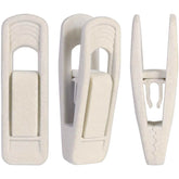 Trgowaul velvet clips closeup showing strong grip on fabrics