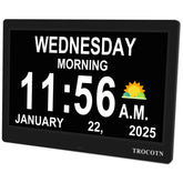 TROCOTN Dementia Clocks 10-inch display for easy reading in any room