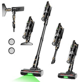 Trucozie T550 self-standing design enables hands-free pause during cleaning.
