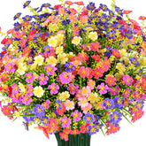 Trytuny artificial plants for outdoor terrace add year-round greenery without watering.
