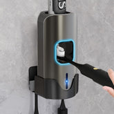 TuCao automatic toothpaste dispenser front view with touchless operation