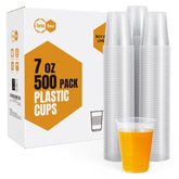 Turbo Bee 7oz bulk cups ready for service at events