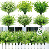 TURNMEON fern bundle with lush fronds ideal for outdoor porch decor.