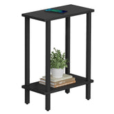 TUTOTAK small side table with a narrow end-table silhouette for compact spaces