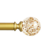 TVWOO gold crystal end caps spark window decor and light reflection