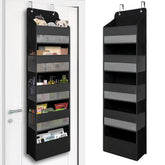 TYMENSH over door organizer front see-through panel for fast access