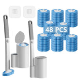 Ucaimao extended-handle toilet wand for deep rim cleaning and comfort