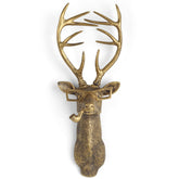 UITWMKTG gold deer head wall decor adds a contemporary focal point for living spaces