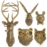 UITWMKTG rabbit ears wall decor for a playful modern space.