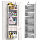 ULG over door organizer with five large pockets for nursery storage and closet organization.