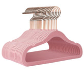 Ulimart baby hangers velvet 50-pack with non-slip surface keeps tiny outfits in place