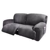 ULTICOR extra-wide slipcover front view for 75-100 inch sofas, snug fit.