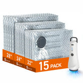 Ulycon wireless pump vacuum bag in use for space-saving packing