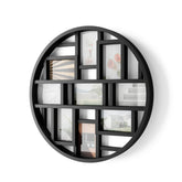 Umbra Luna collage frame displays nine 4x6 photos in a single wall display.