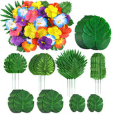 UMIKU monstera leaves large highlight tropical backdrop for weddings